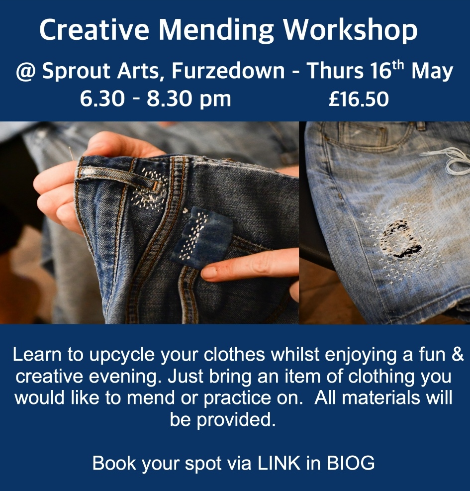 Creative Mending Workshop April 2024
